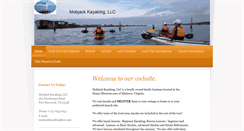 Desktop Screenshot of mobjackkayaking.net